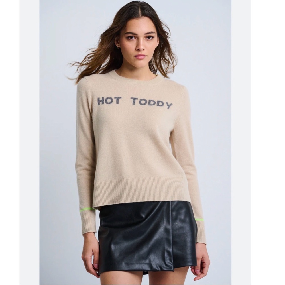 NWT Lisa Todd Latte Hot Toddy Sweater
